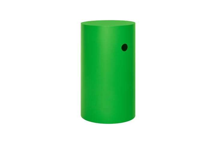 Piédestal Hide Ø38x68 cm, Pure green textured Hem