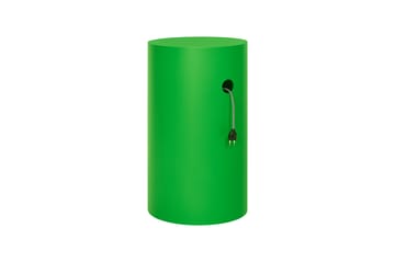 Piédestal Hide Ø38x68 cm - Pure green textured - Hem