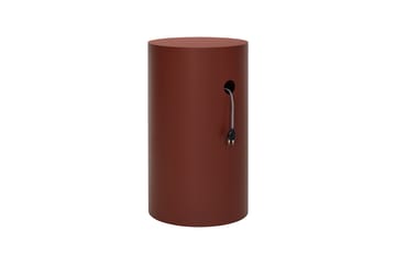 Piédestal Hide Ø38x68 cm - Red brown textured - Hem