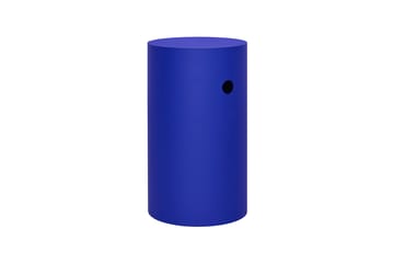 Piédestal Hide Ø38x68 cm - Ultramarine blue textured - Hem