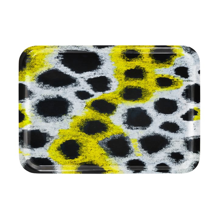Plateau Monster Medium 37x53 cm - White-yellow-black - Hem