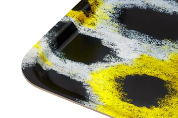 Plateau Monster Medium 37x53 cm - White-yellow-black - Hem