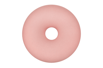 Pouf Boa Ø114 cm - Cotton candy - Hem