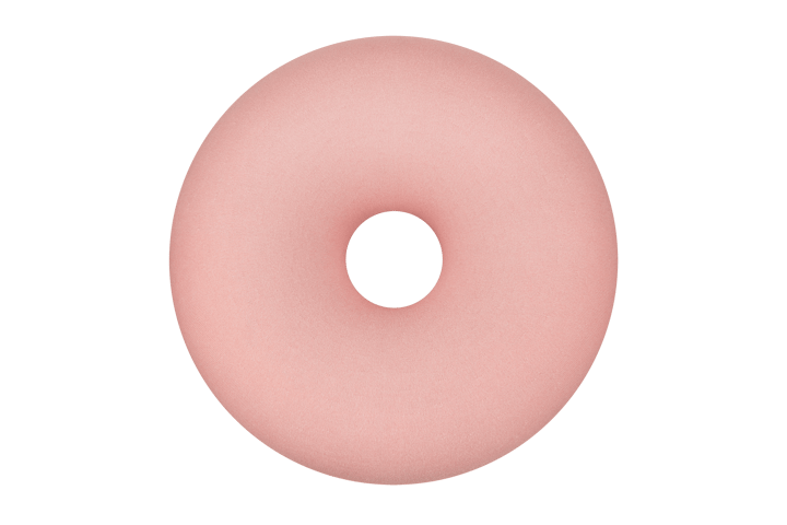 Pouf Boa Ø114 cm, Cotton candy Hem