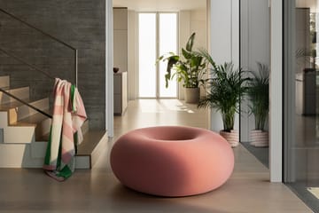Pouf Boa Ø114 cm - Cotton candy - Hem