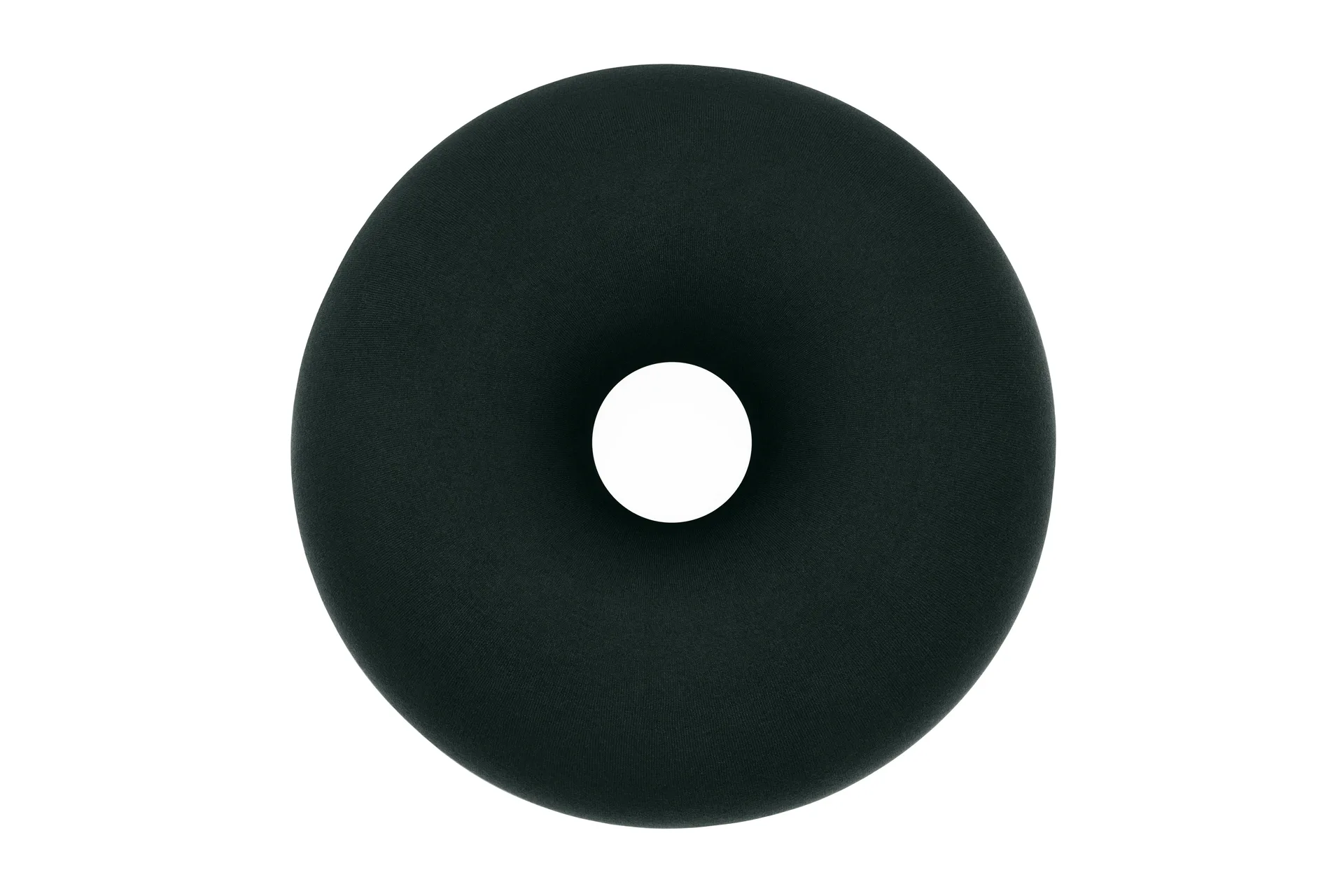 Pouf Boa Ø114 cm, Pine green Hem