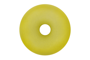 Pouf Boa Ø114 cm - Sulfur yellow - Hem