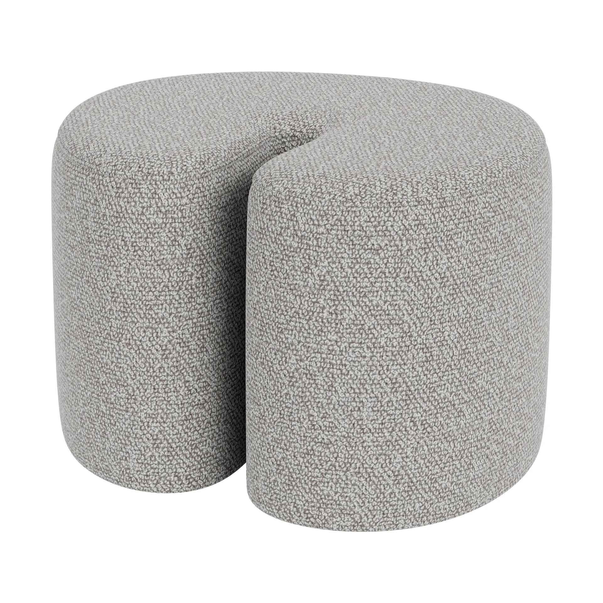 Pouf Palma Small 58x65 cm, Pebble Hem