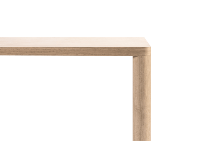 Table à manger Log 90x180 cm, Chêne Hem