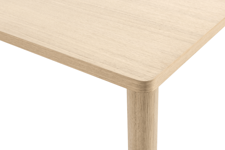 Table à manger Log 90x180 cm, Chêne Hem