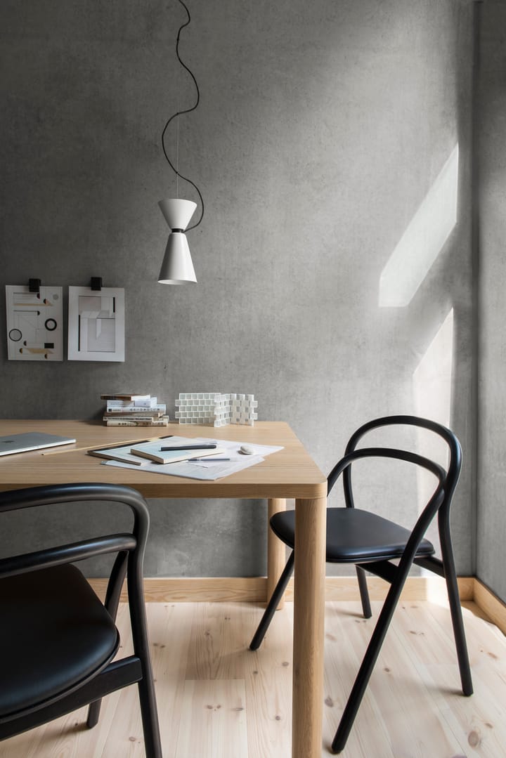 Table à manger Log 90x180 cm, Chêne Hem