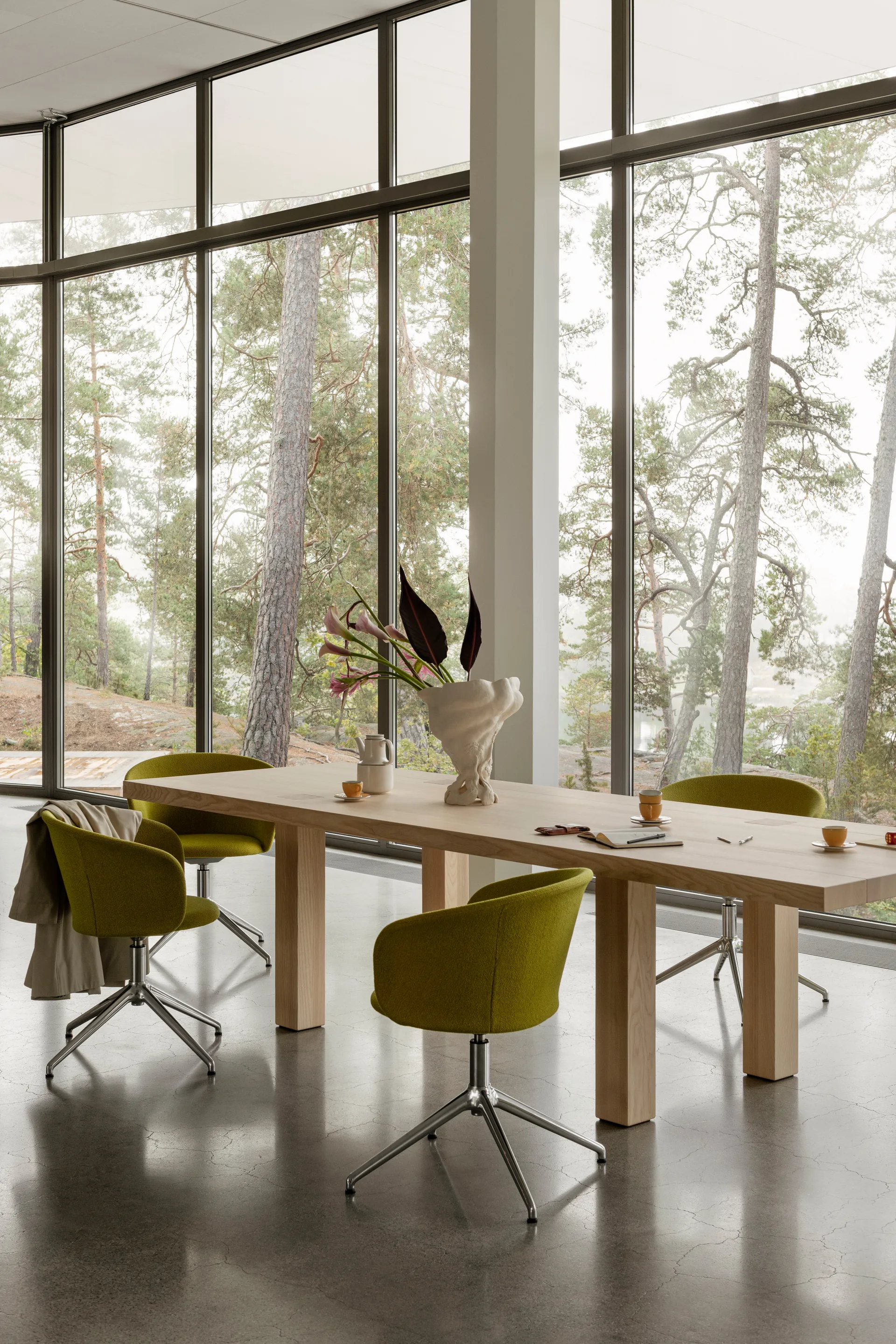 Table à manger Max 90x250 cm, Frêne Hem