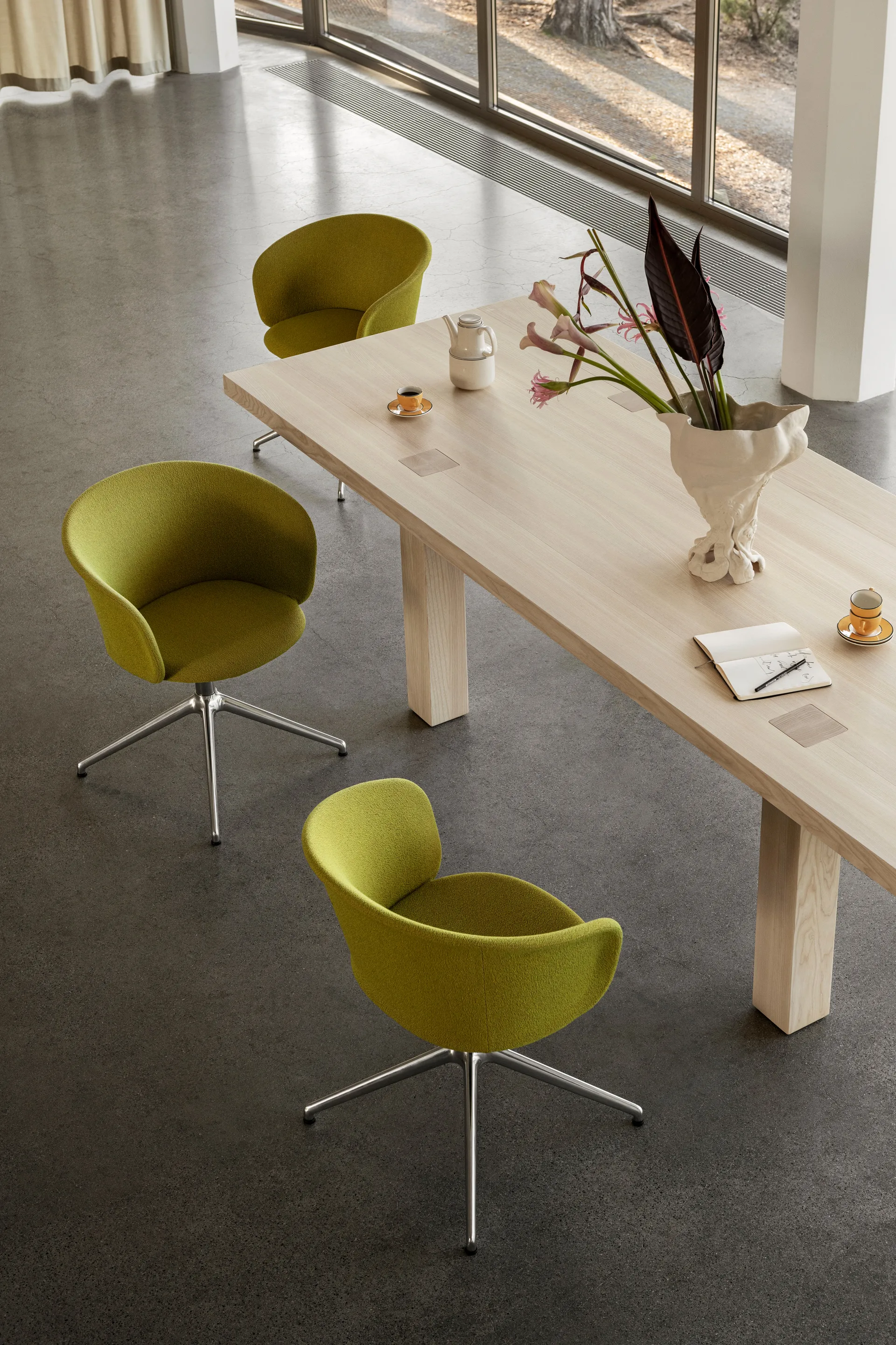 Table à manger Max 90x250 cm, Frêne Hem