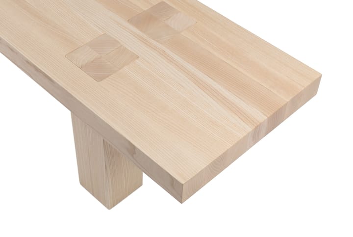 Table à manger Max avec bancs 250 cm, Frêne Hem