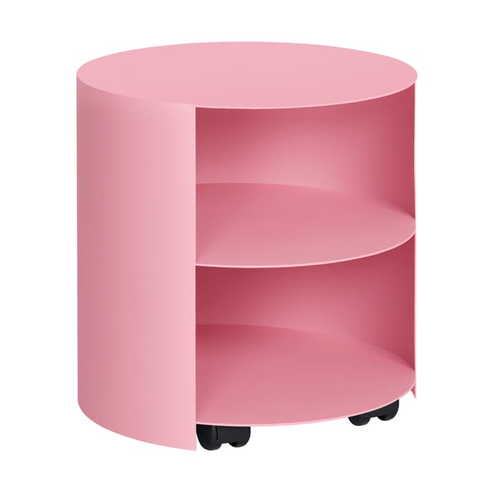 Table d'appoint Hide Ø38x41 cm - Light pink textured - Hem