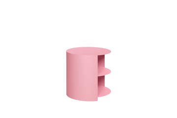 Table d'appoint Hide Ø38x41 cm - Light pink textured - Hem