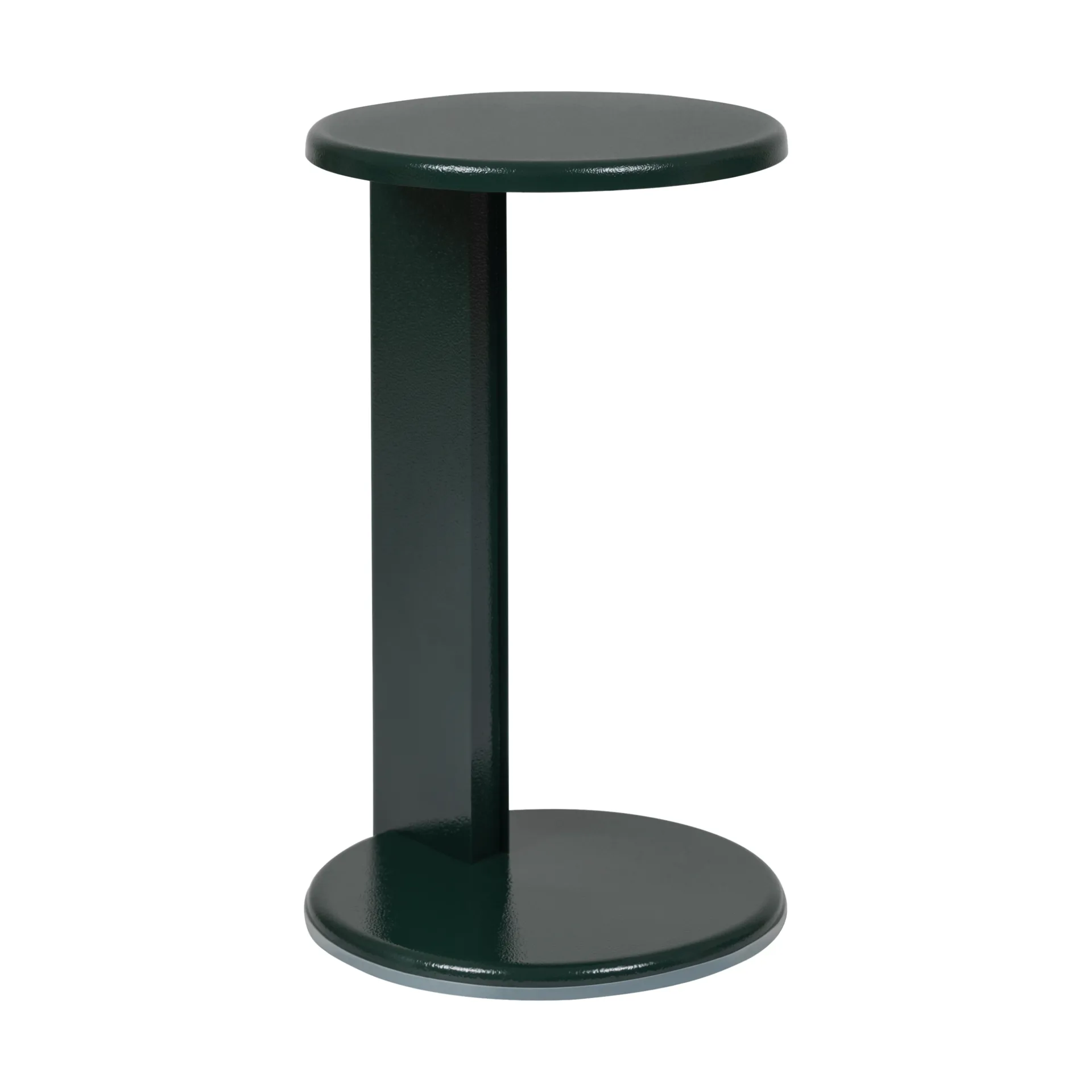 Table d'appoint Lolly 56 cm, Black green gloss Hem