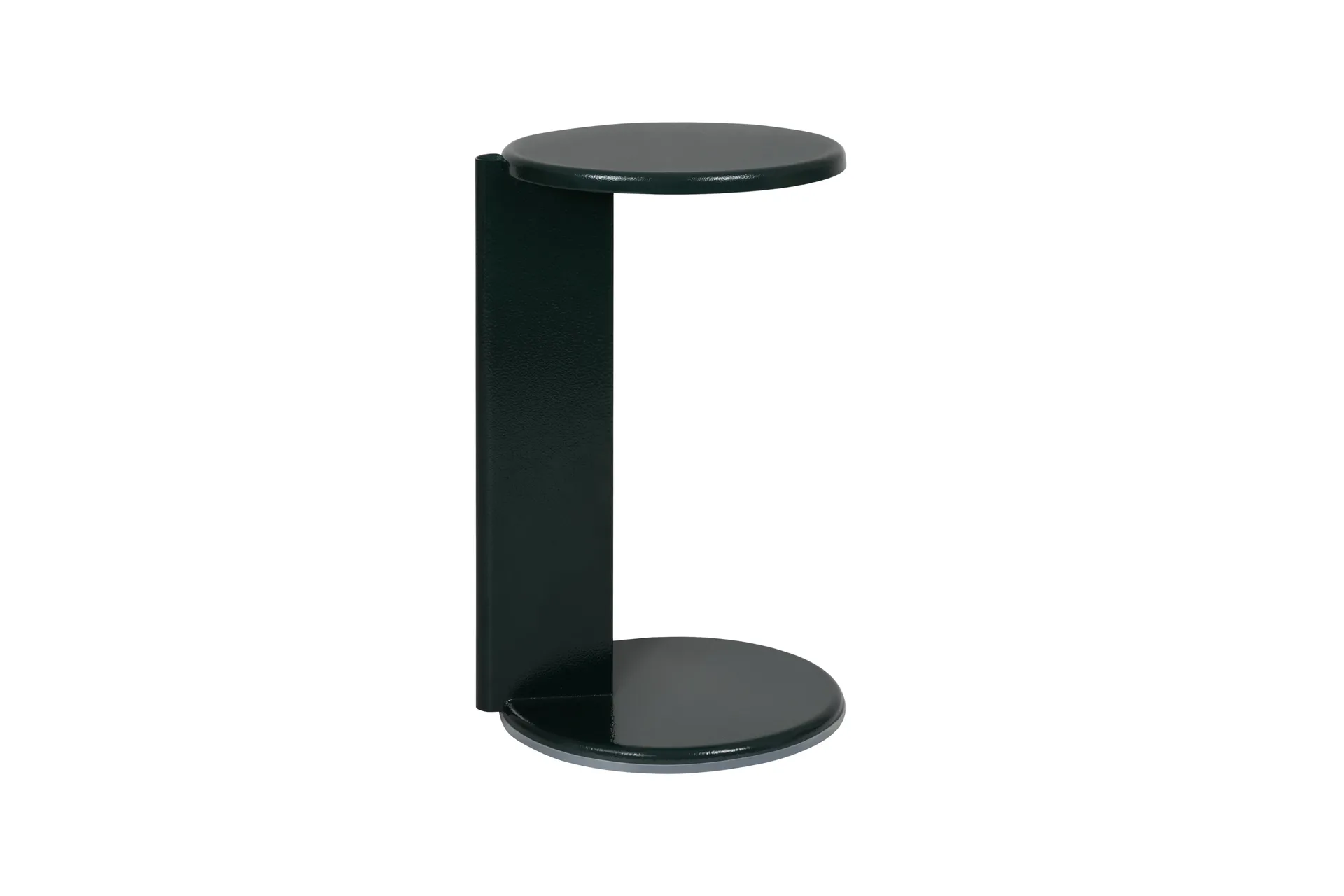 Table d'appoint Lolly 56 cm, Black green gloss Hem