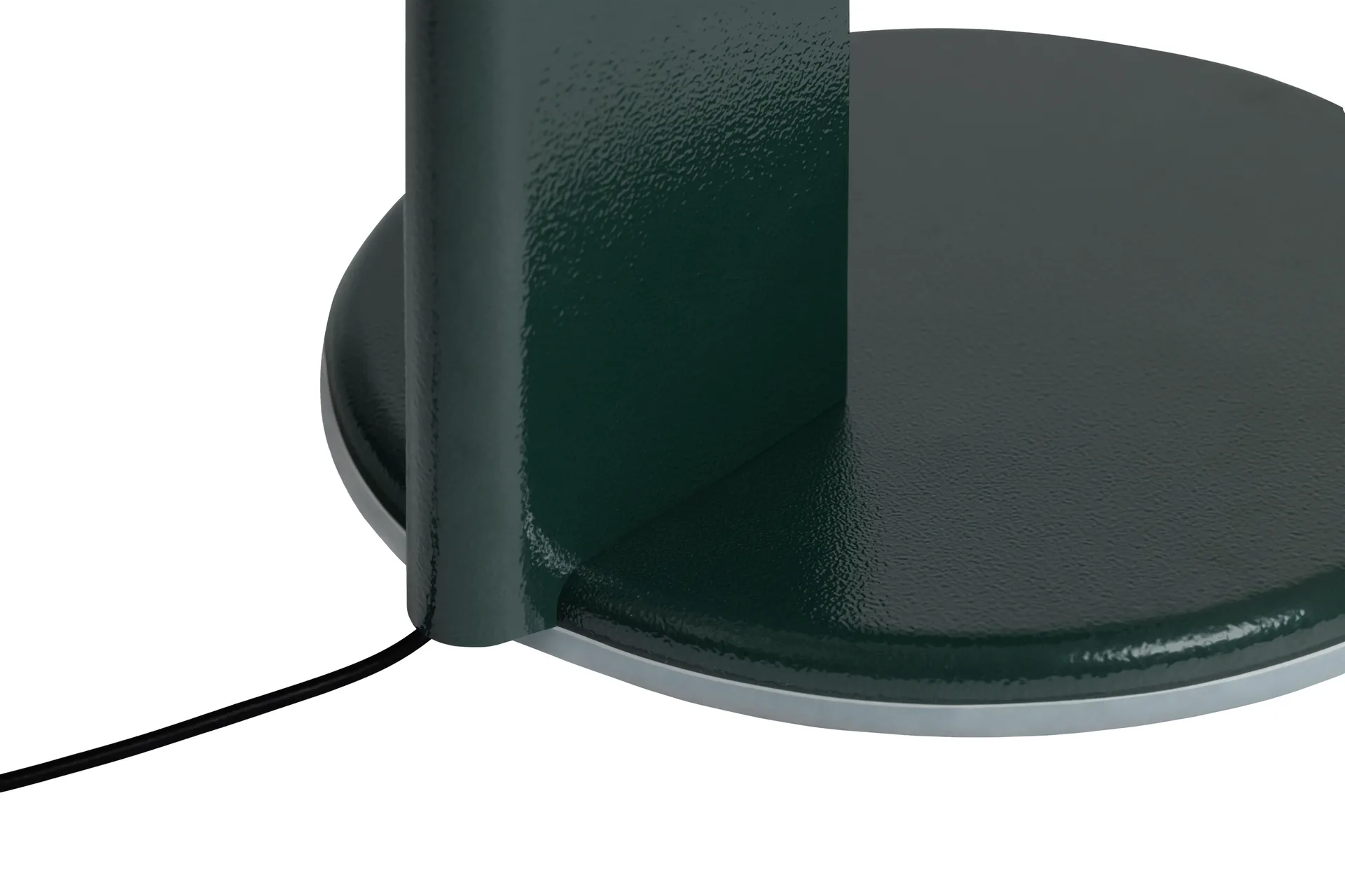 Table d'appoint Lolly 56 cm, Black green gloss Hem