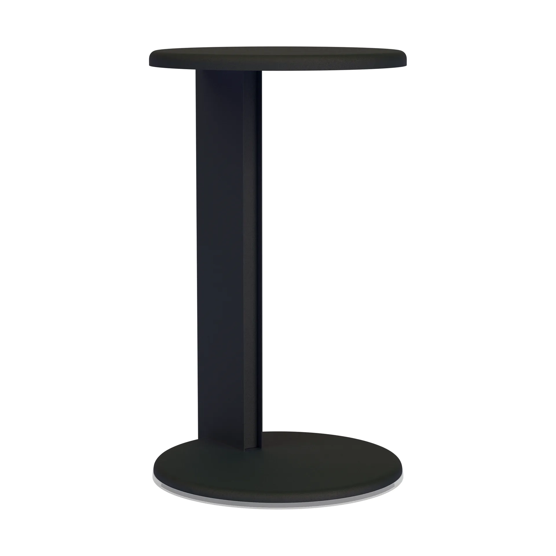 Table d'appoint Lolly 56 cm, Black grey matte Hem