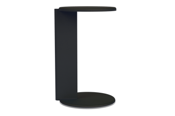 Table d'appoint Lolly 56 cm - Black grey matte - Hem