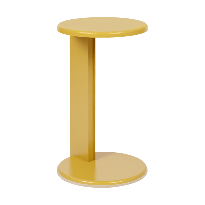 Table d'appoint Lolly 56 cm - Ochre yellow gloss - Hem