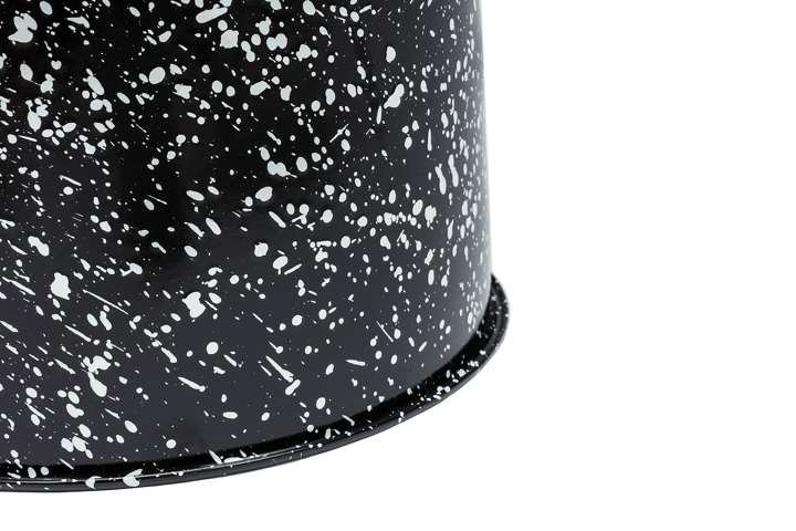 Tabouret Last Ø32x44 cm, Black-white splatter Hem