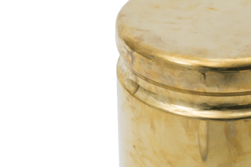 Tabouret Last Ø32x44 cm - Brass - Hem