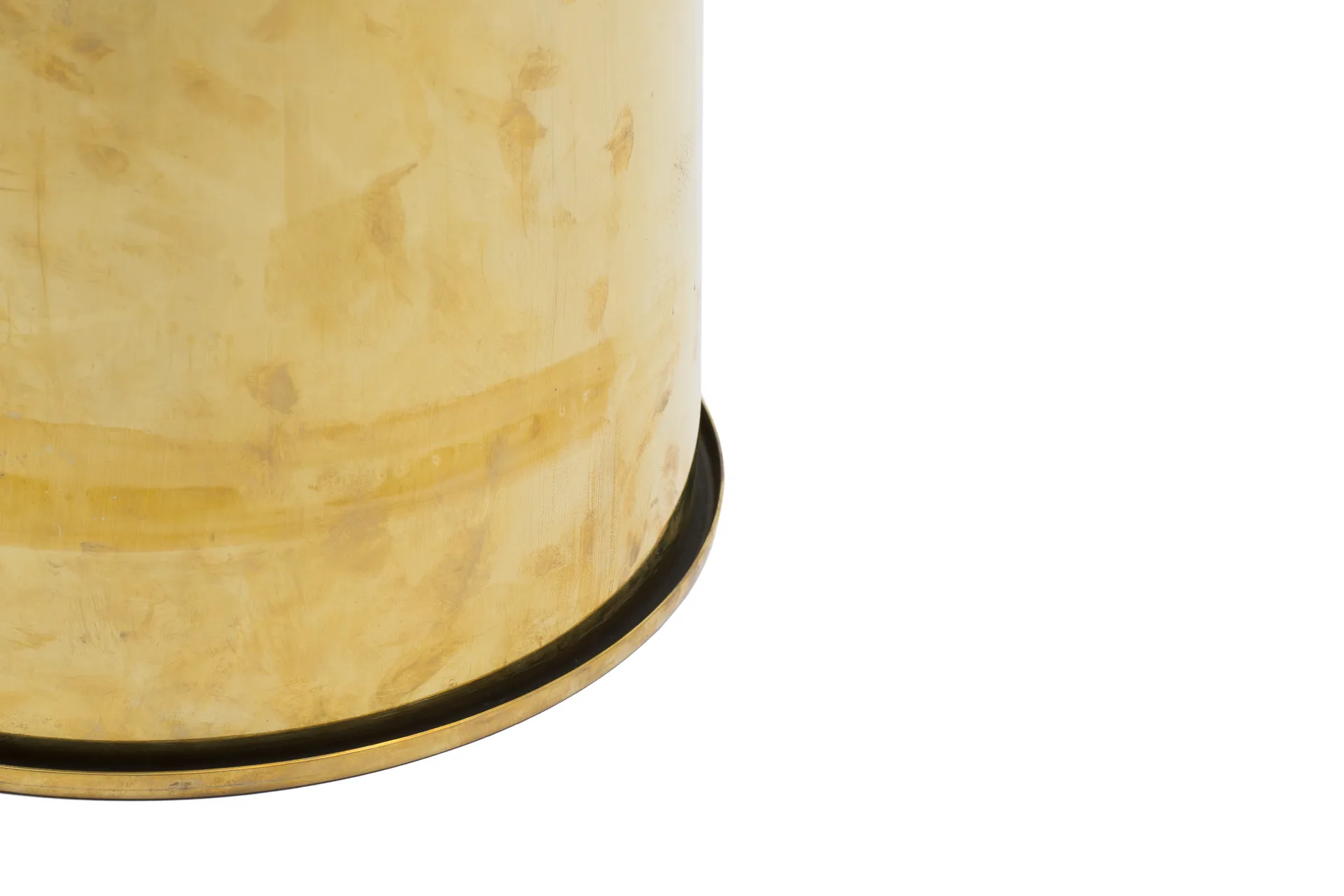 Tabouret Last Ø32x44 cm, Brass Hem