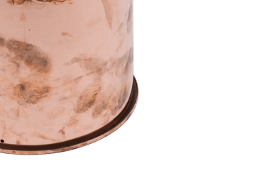 Tabouret Last Ø32x44 cm - Copper - Hem
