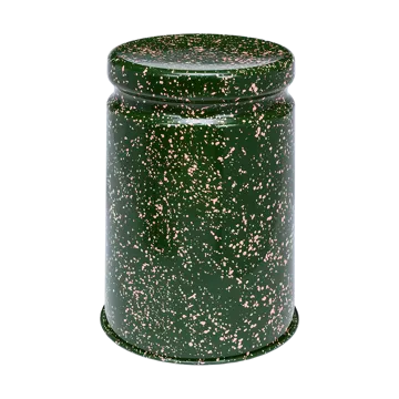 Tabouret Last Ø32x44 cm - Green-pink splatter - Hem