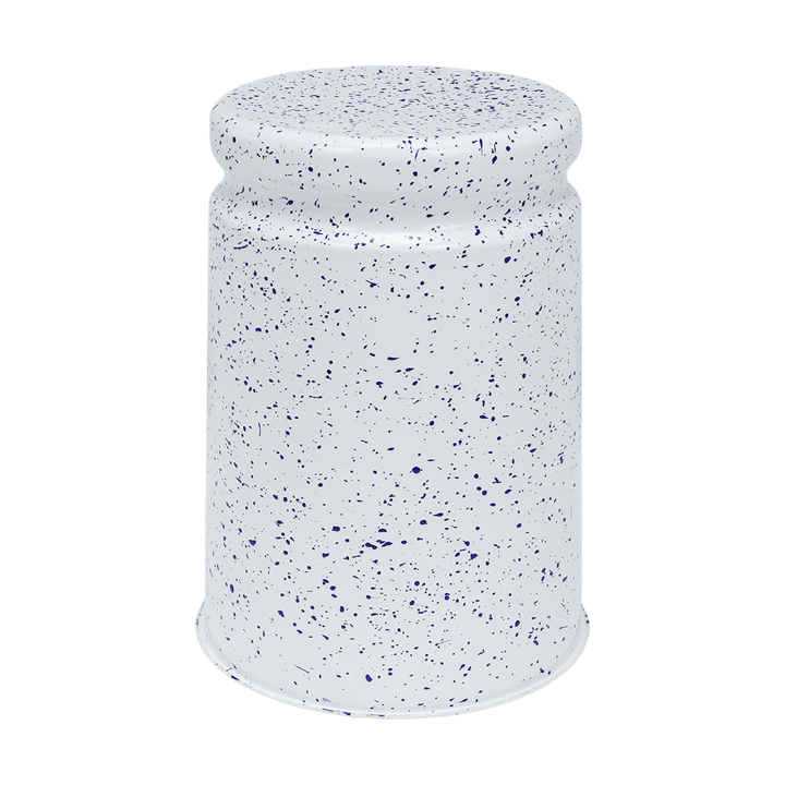 Tabouret Last Ø32x44 cm - White-blue splatter - Hem