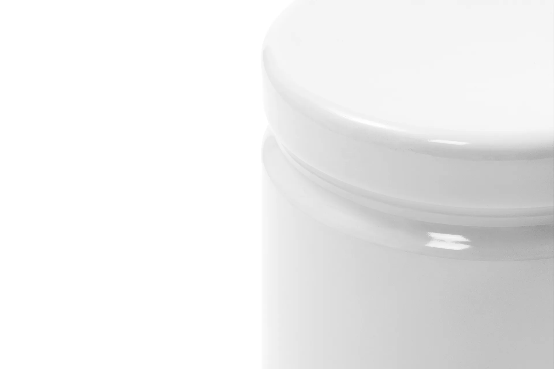 Tabouret Last Ø32x44 cm, White Hem