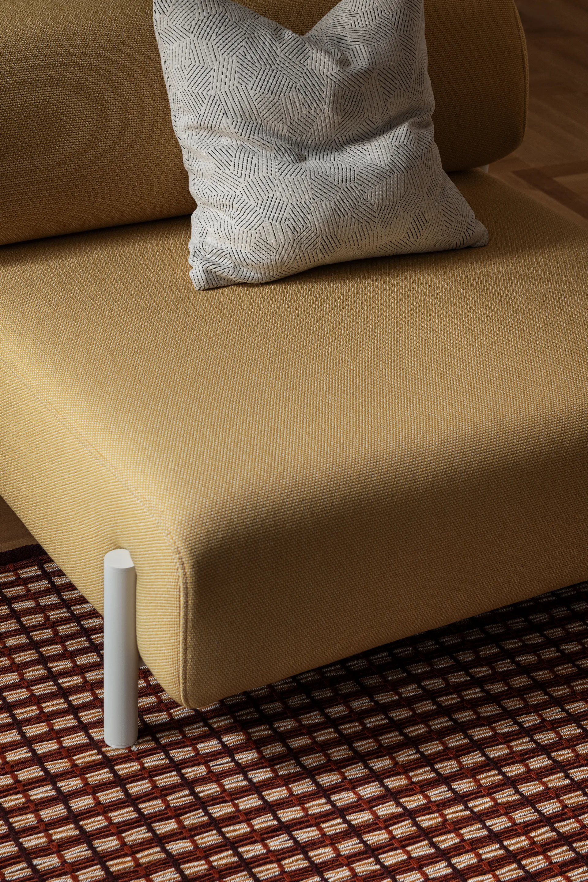 Tapis Rope Large 200x300 cm, Terracotta Hem