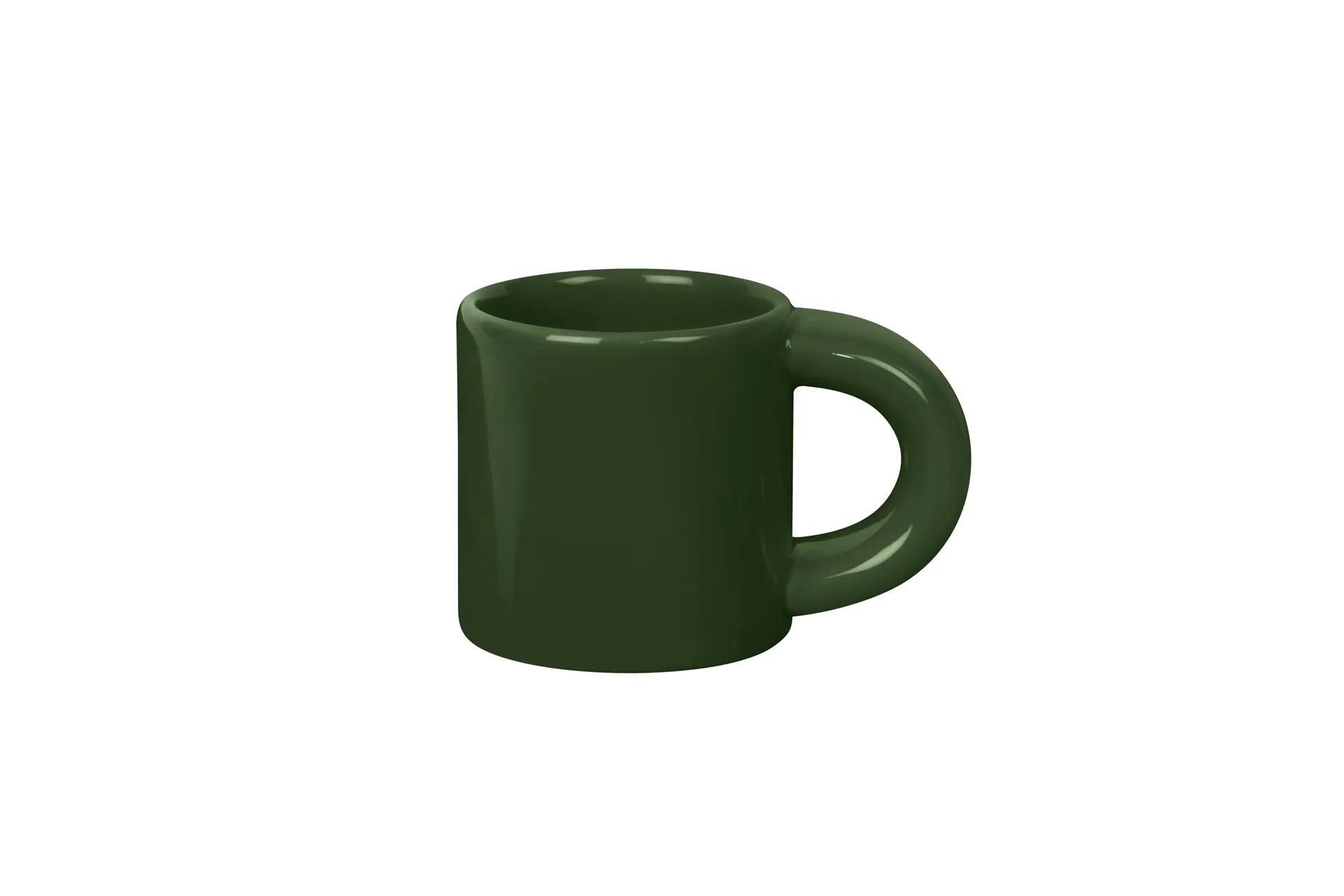 Tasse à espresso Bronto 10 cl Lot de 4, Green Hem