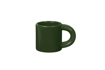 Tasse à espresso Bronto 10 cl Lot de 4 - Green - Hem