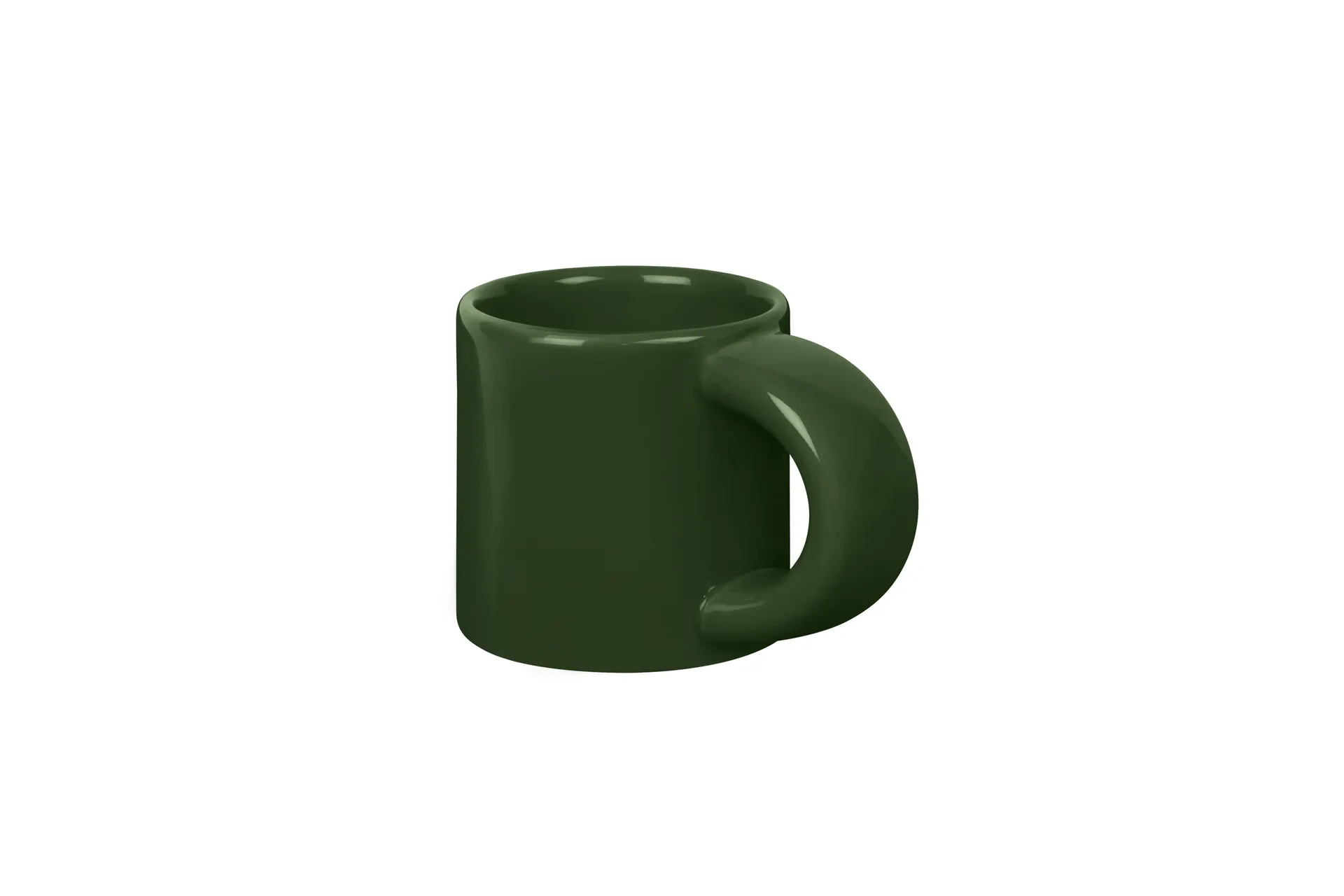 Tasse à espresso Bronto 10 cl Lot de 4, Green Hem