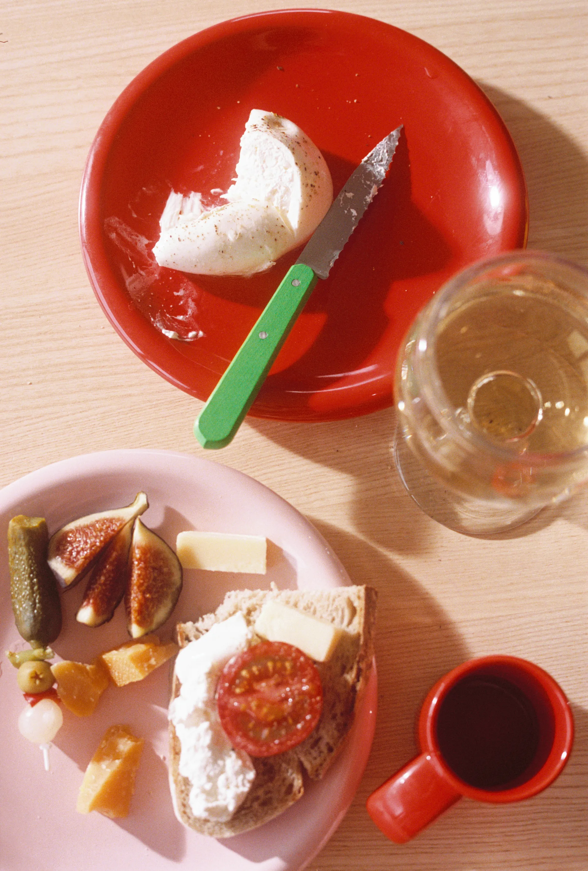 Tasse à espresso Bronto 10 cl Lot de 4, Orange Hem