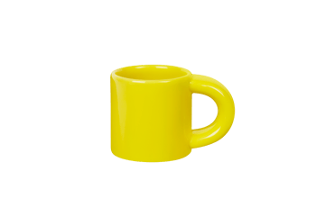 Tasse à espresso Bronto 10 cl Lot de 4 - Yellow - Hem