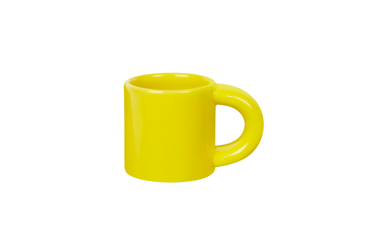 Tasse à espresso Bronto 10 cl Lot de 4, Yellow Hem