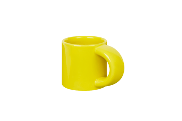 Tasse à espresso Bronto 10 cl Lot de 4 - Yellow - Hem
