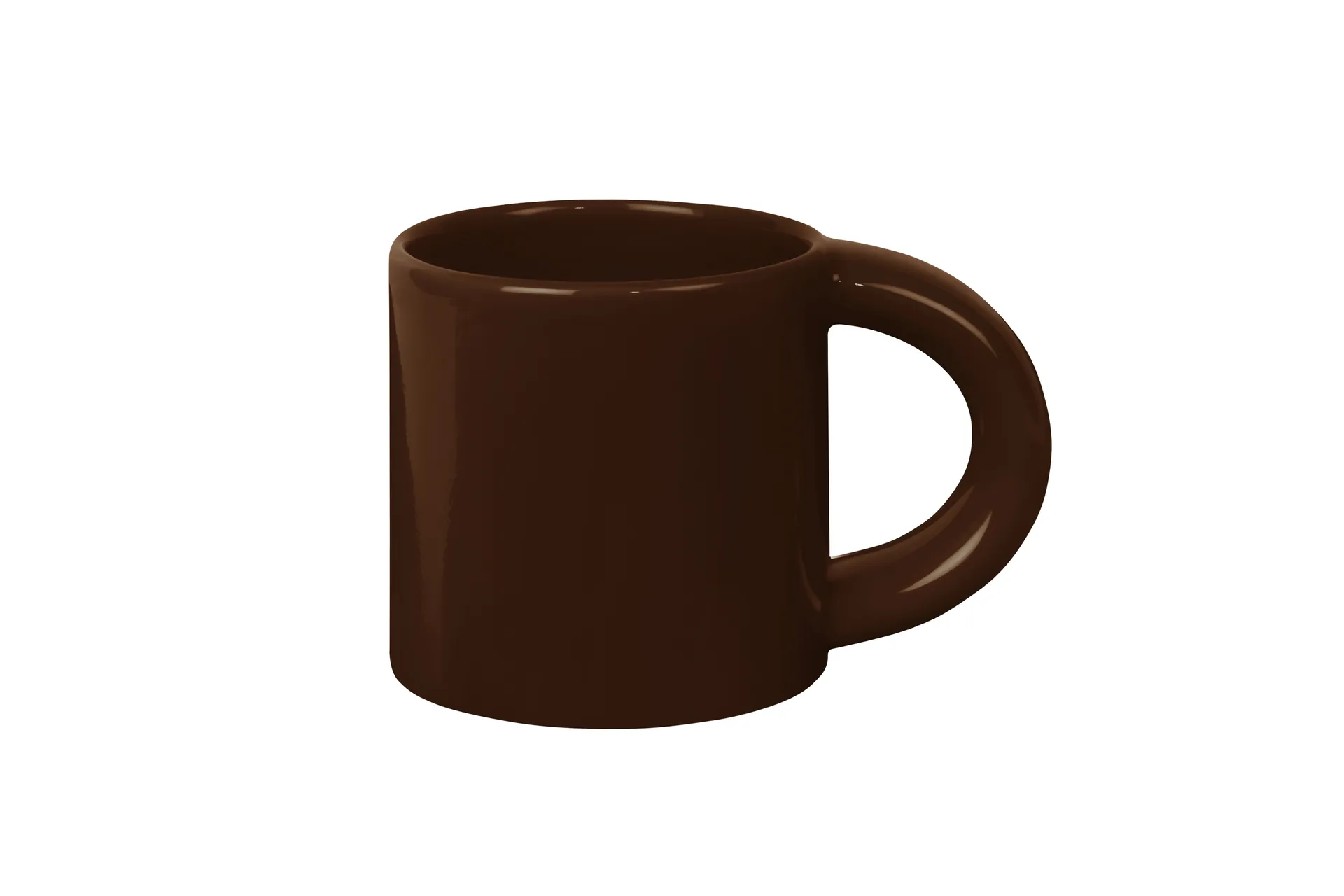 Tasse Bronto 30 cl Lot de 2, Brown Hem