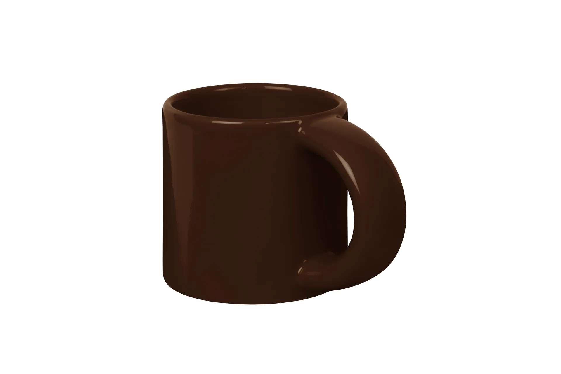 Tasse Bronto 30 cl Lot de 2, Brown Hem
