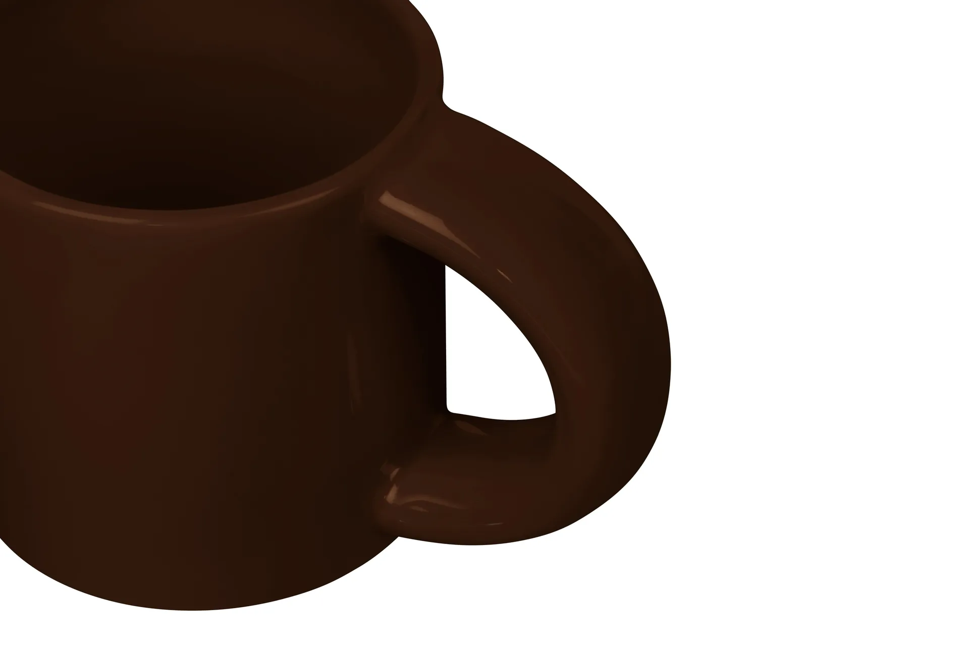 Tasse Bronto 30 cl Lot de 2, Brown Hem