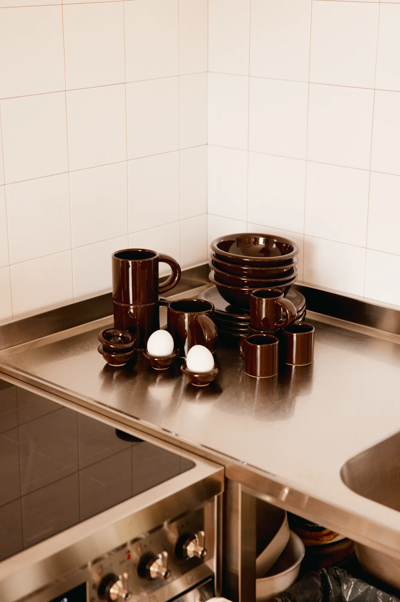 Tasse Bronto 30 cl Lot de 2, Brown Hem