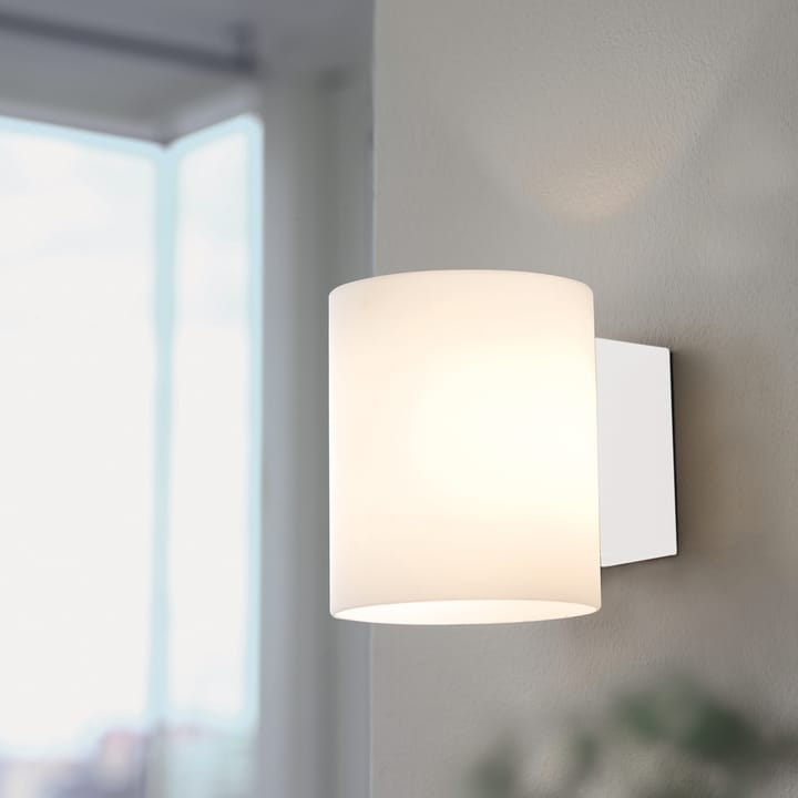 Applique murale Evoke small, Blanc - verre blanc Herstal