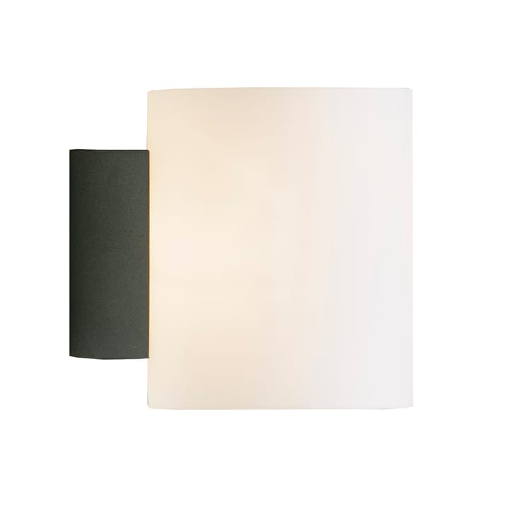 Applique murale Evoke small - Gris Anthracite -blanct Verre - Herstal