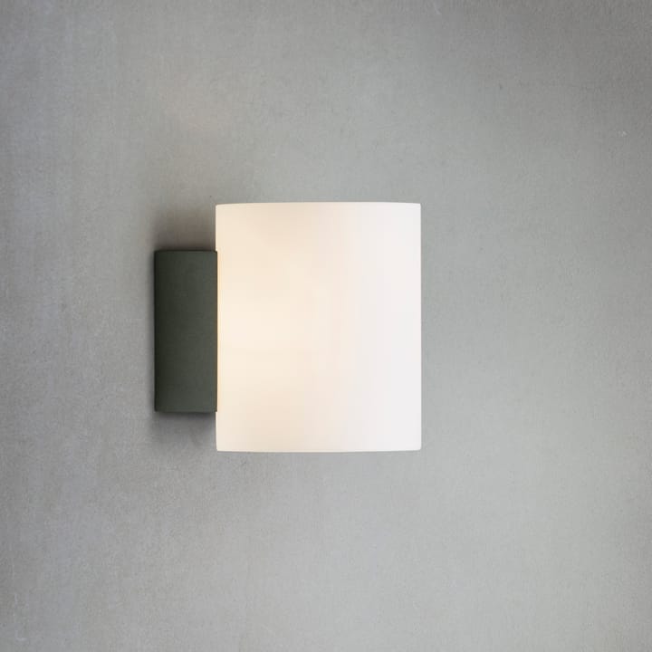 Applique murale Evoke small, Gris Anthracite -blanct Verre Herstal