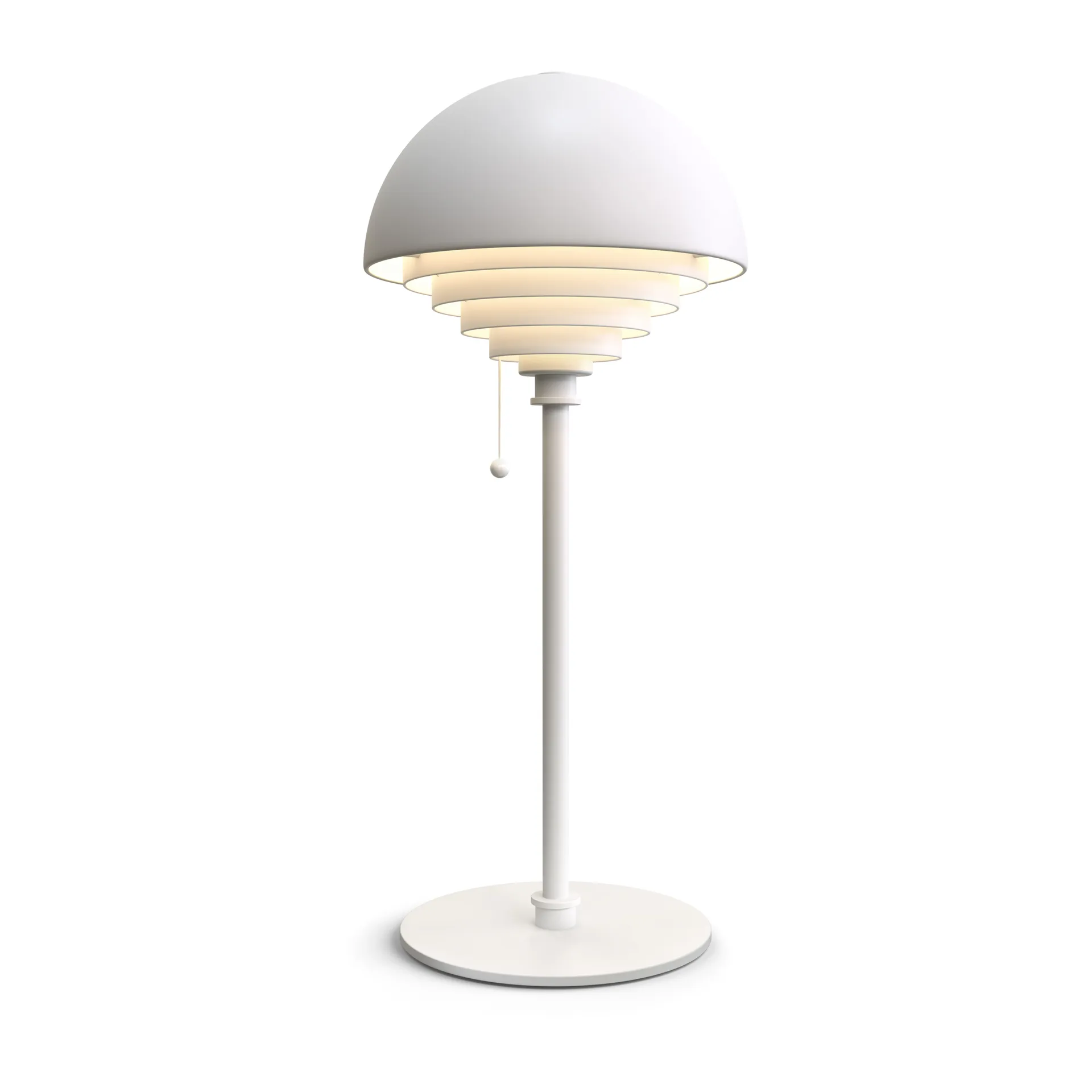 Lampe de bureau Motown, Blanc-blanc Herstal