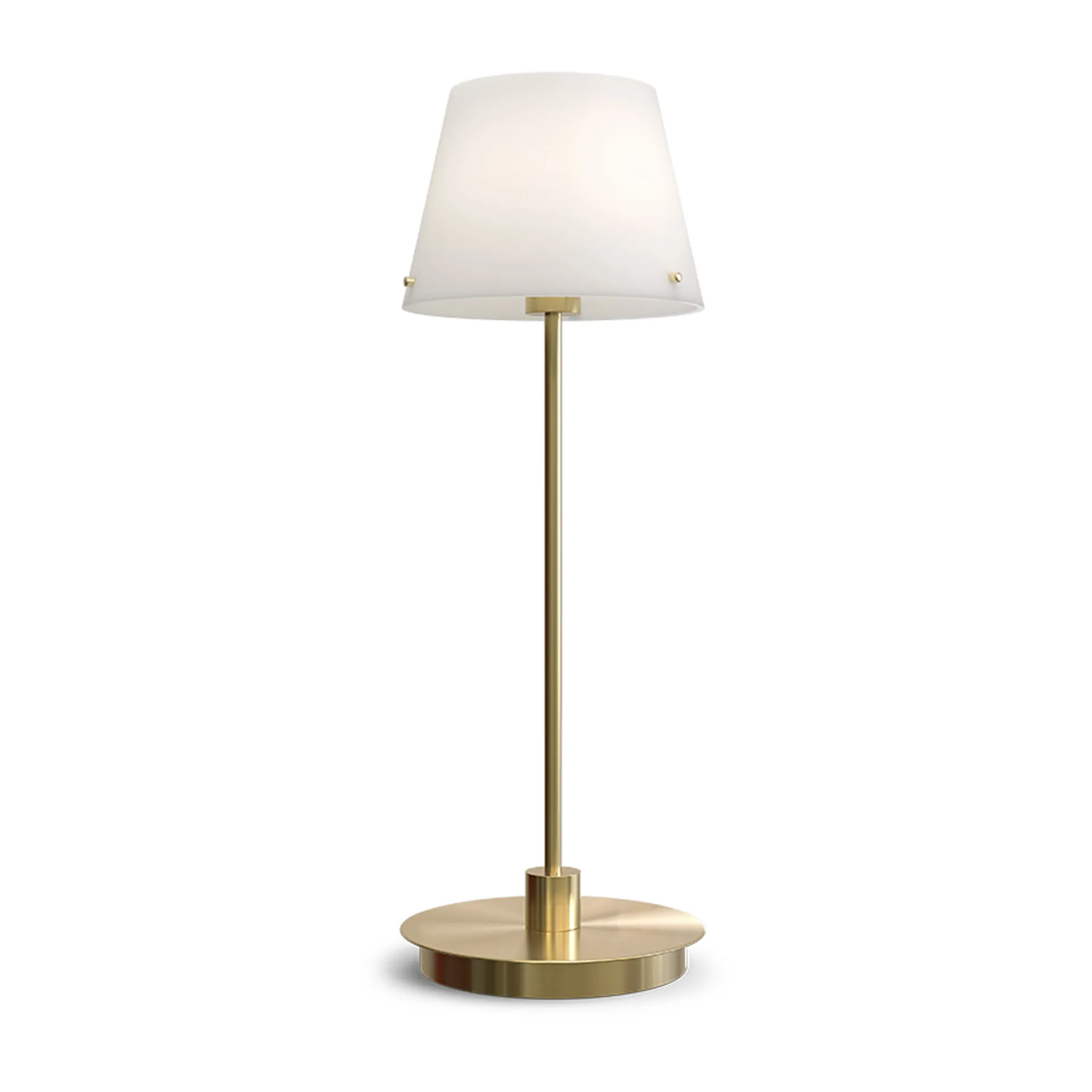 Lampe de table Gil il Grande, Laiton Herstal